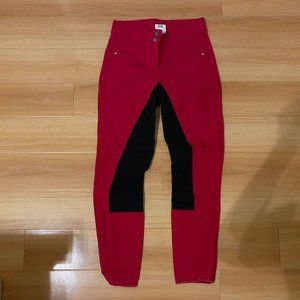 NEW Tuscany Equestrian Full Seat Breech - 26 Red
